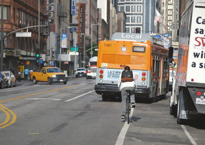 Bike & Bus Interaction on Our Streets
