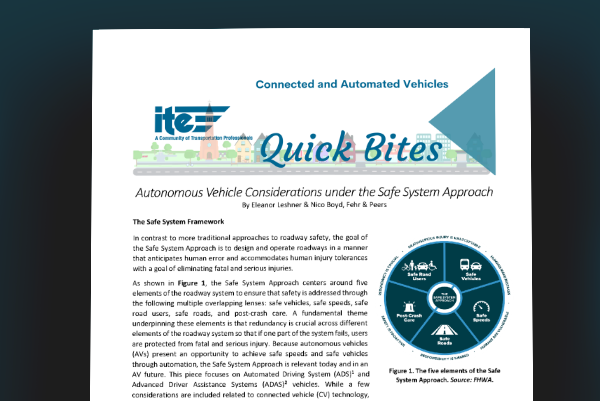 Street Safety in an Autonomous Vehicle Future