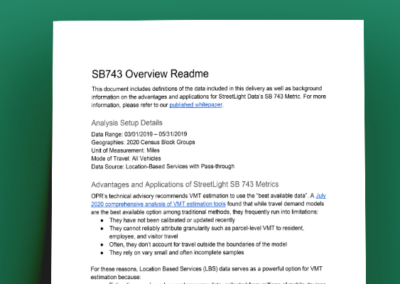 SB 743 Overview