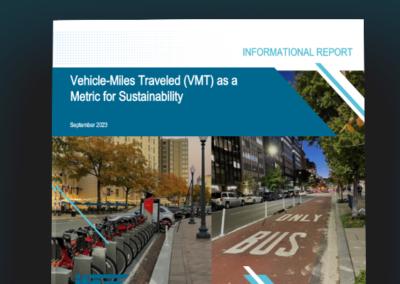Using VMT to Promote Sustainability