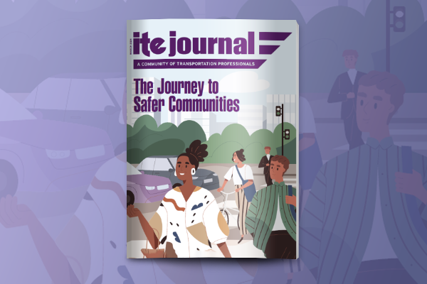ITE Journal Header: The Journey to Safer Communities