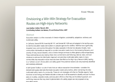 Safe Systems Evac Strategy