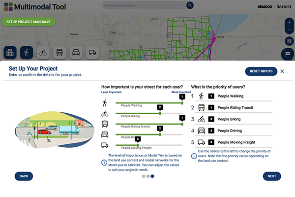 SEMCOG Mutlimodal Tool