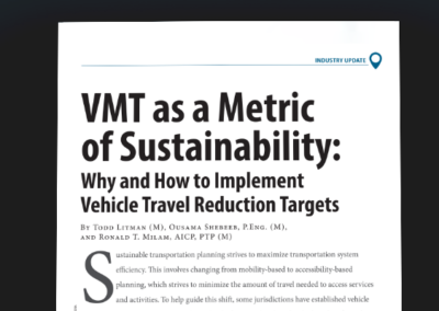 Embracing VMT for a Sustainable Future
