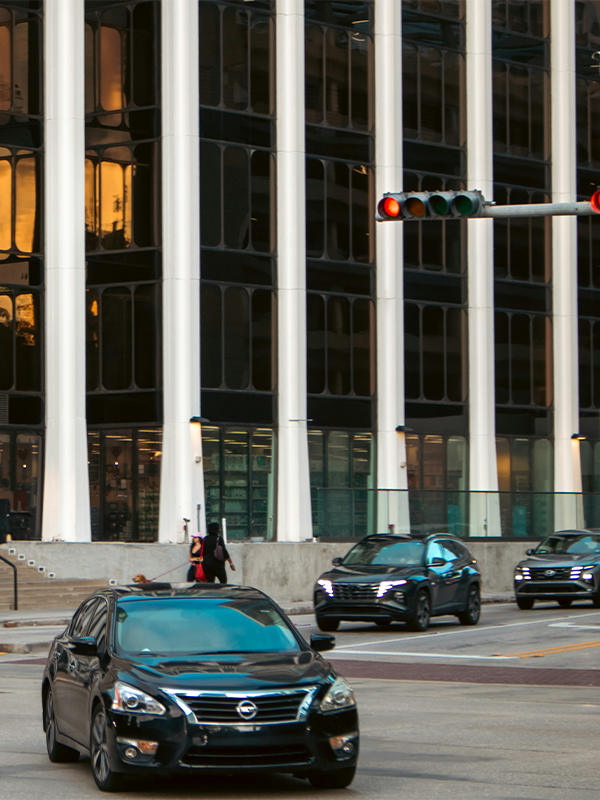 Header Image - Evolving Standard Validation Practices Part Two - Post - March2022 Car going through traffic light