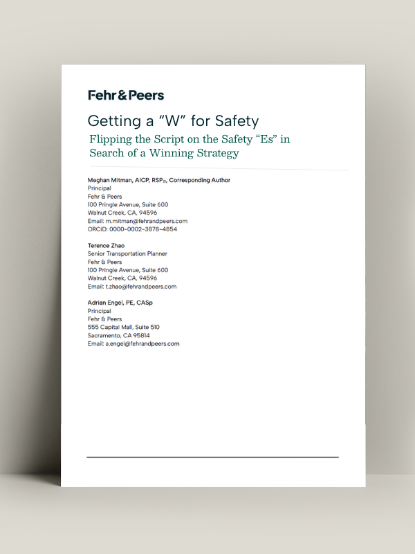 Paper about the Ws of Safety