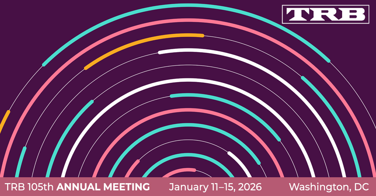 TRB 2026 Annual Meeting logo