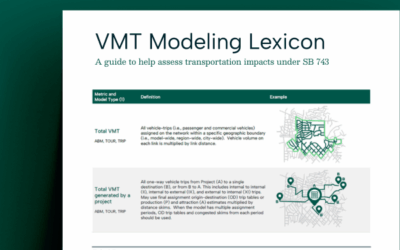 Understanding VMT Metrics: Explore Our Modeling Lexicon