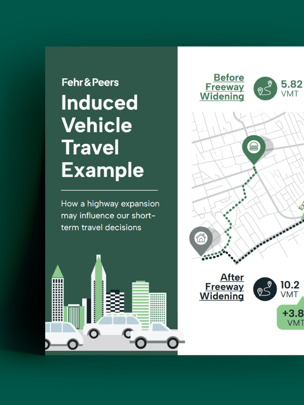 Induced Vehicle Travel Example
