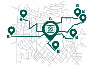 Total VMT per land use unit