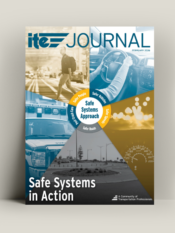 Cover of the February 2026 ITE Journal
