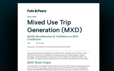 Recalibrating Our MXD Tool for Mixed-Use Trip Generation