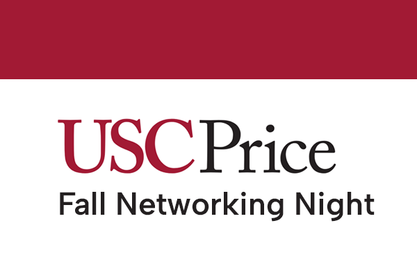USC Price Fall Networking Night event image